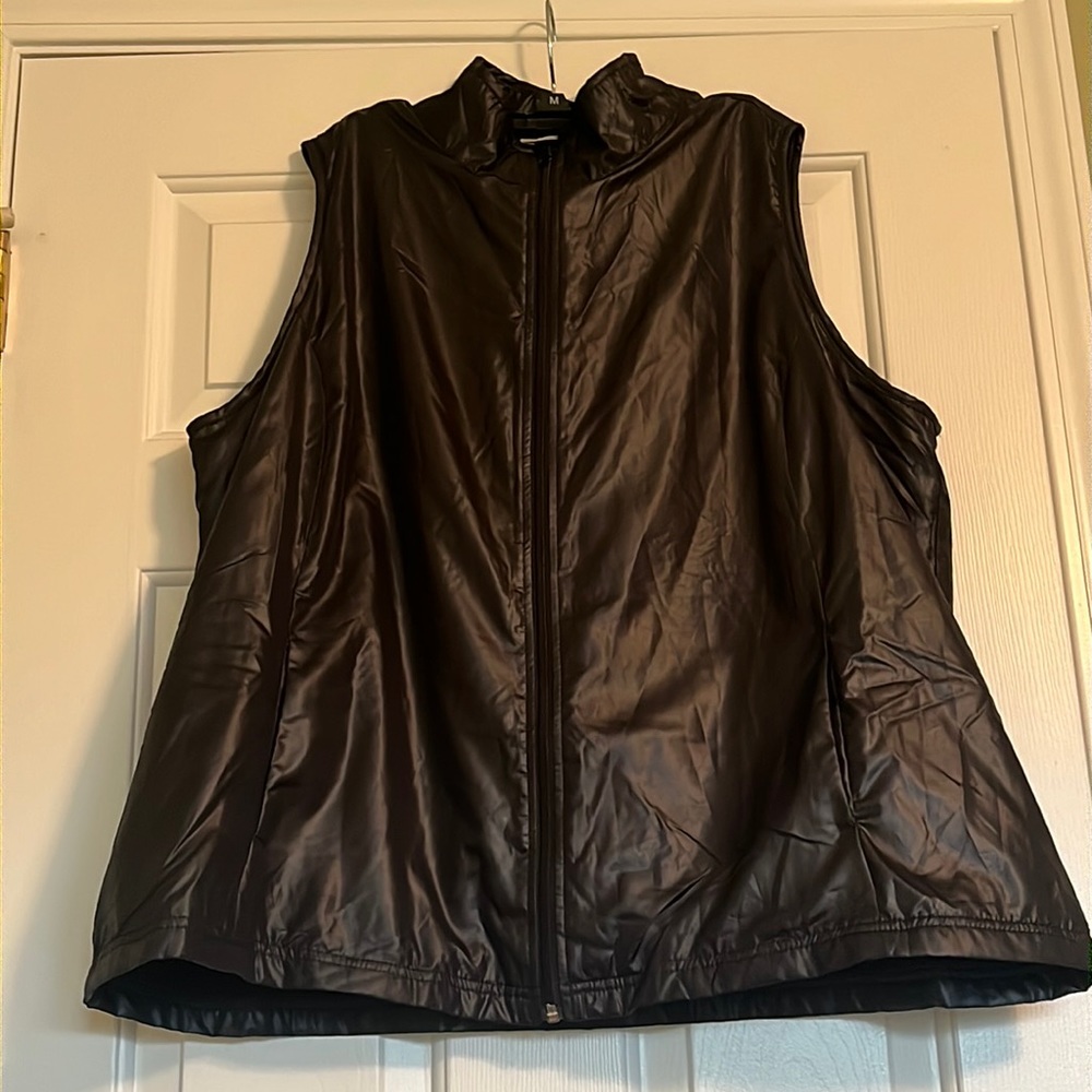 Riders by Lee, pleather vest, size XL.